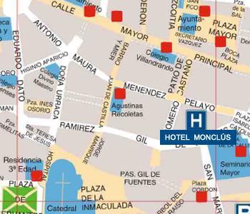 Hotel Monclus Palencia Exterior foto